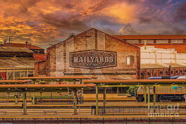 The Railyards Of Sacramento #1 Print