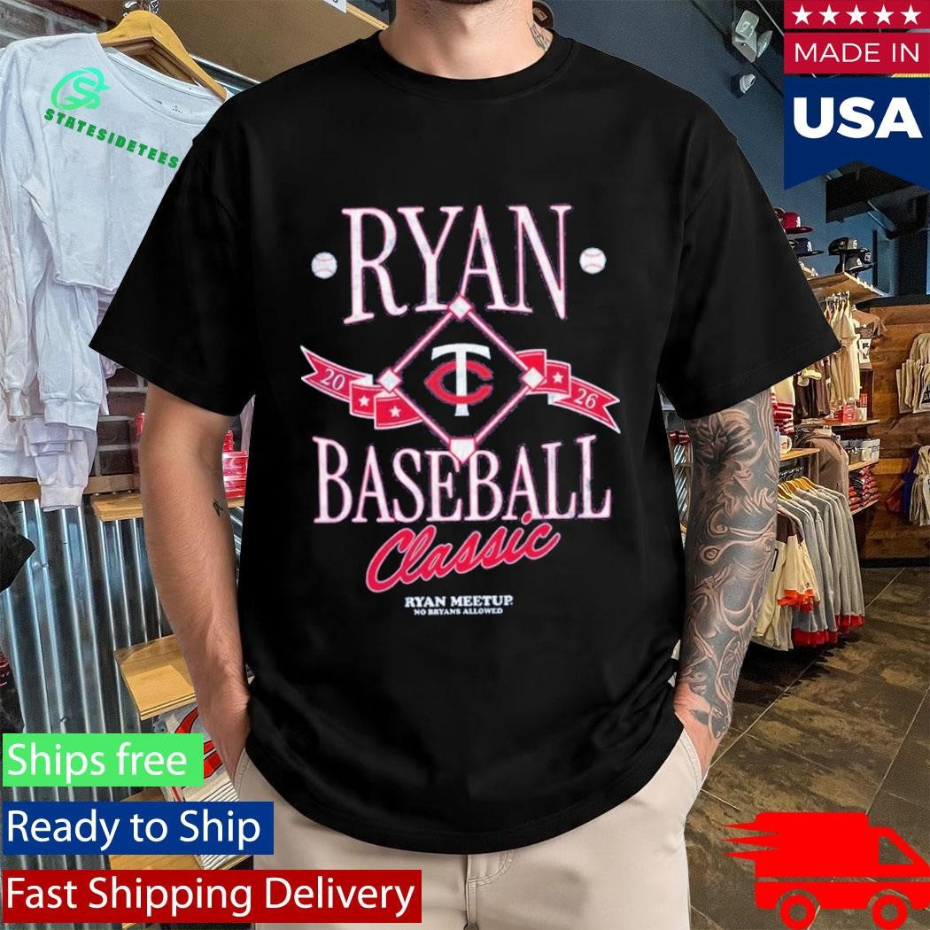 2026 Twins Ryan Baseball Classic Shirt