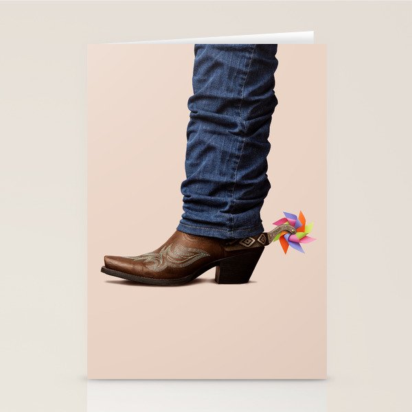 Funny Cowboy Stationery Card Gallery Image 2