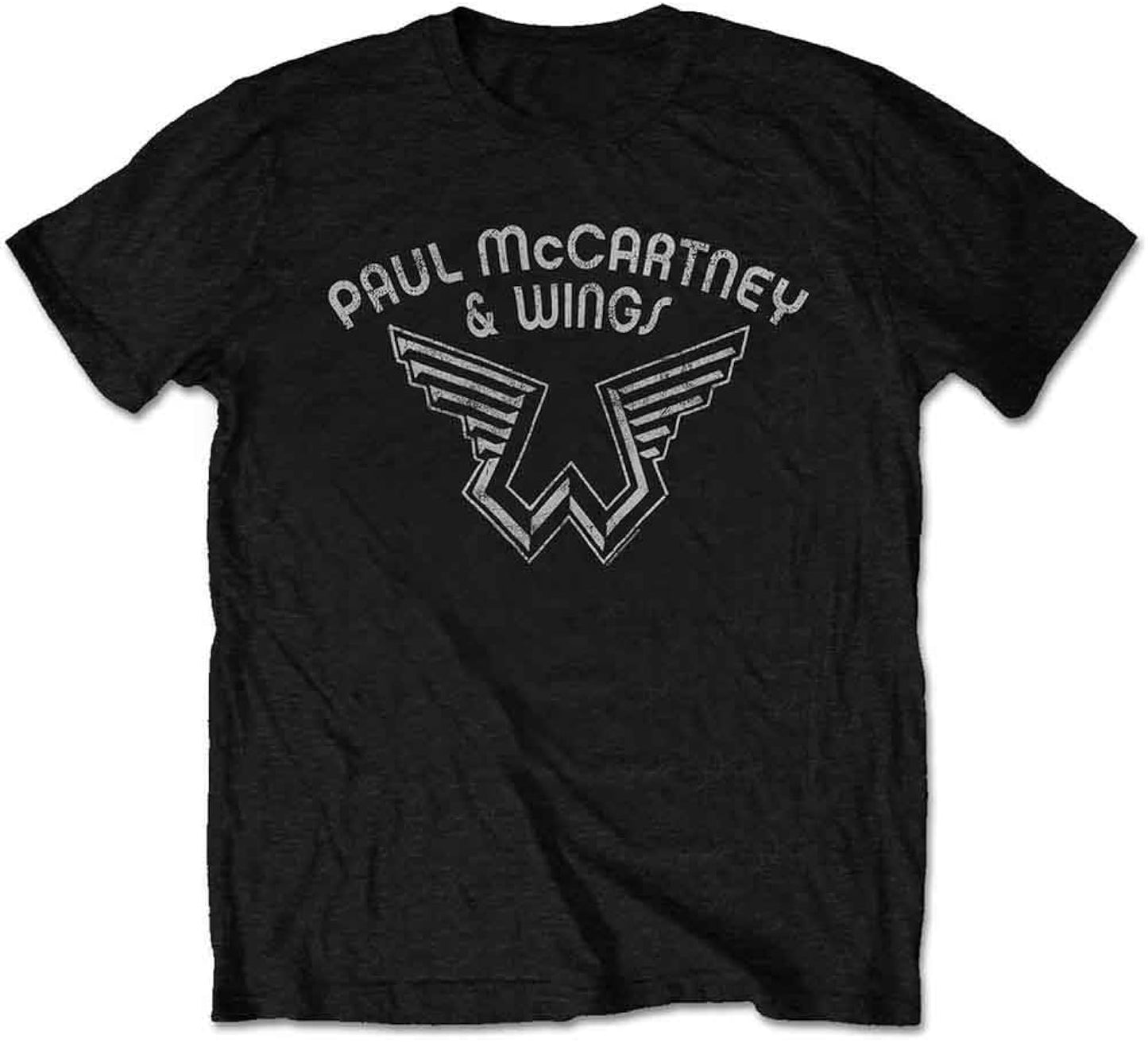 Men's Paul McCartney Wings Logo Slim Fit T-Shirt Red