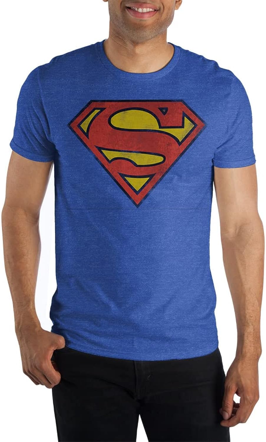 Mens Superman Short Sleeve T-Shirt