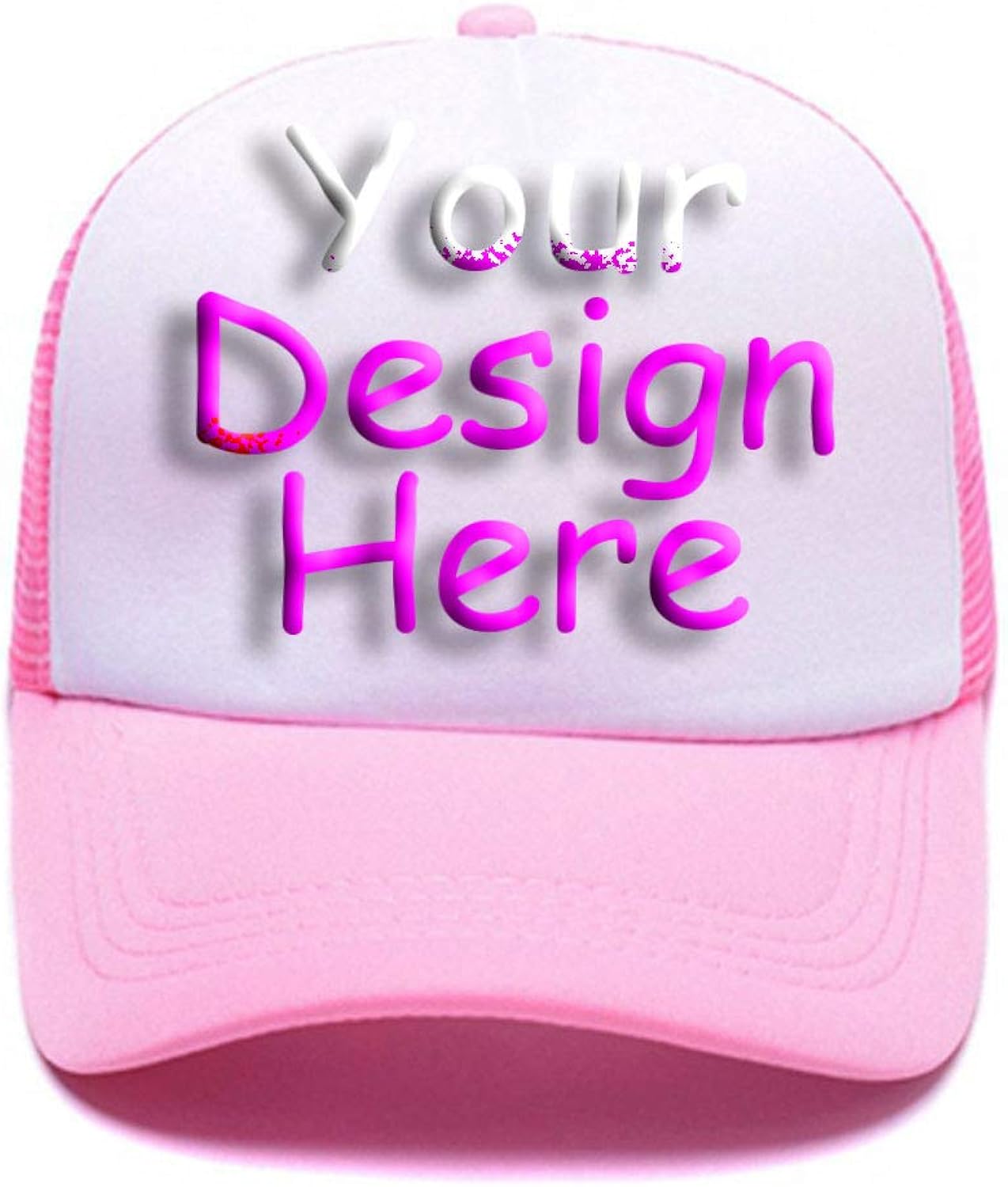 Men Womens Custom Hat Graphic Fashion Trucker Hats Adjustable Baseball Cap.
