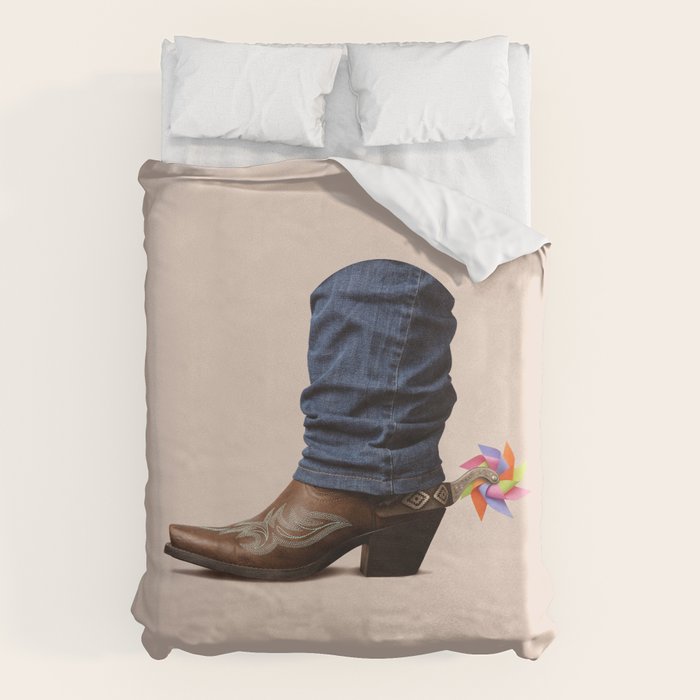 Funny Cowboy Duvet Cover Gallery Image 6