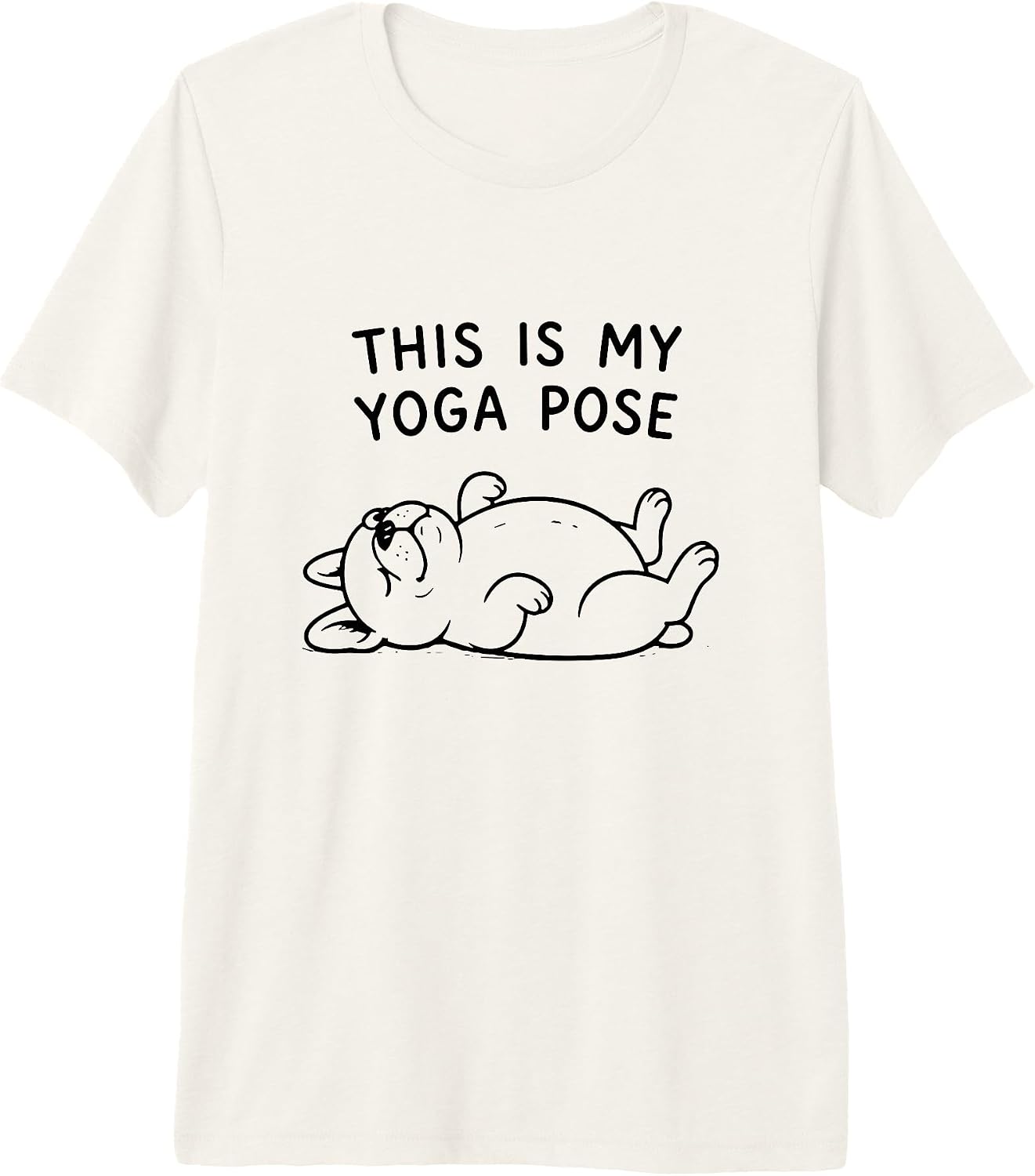 Funny French Bulldog Dog Yoga Humor