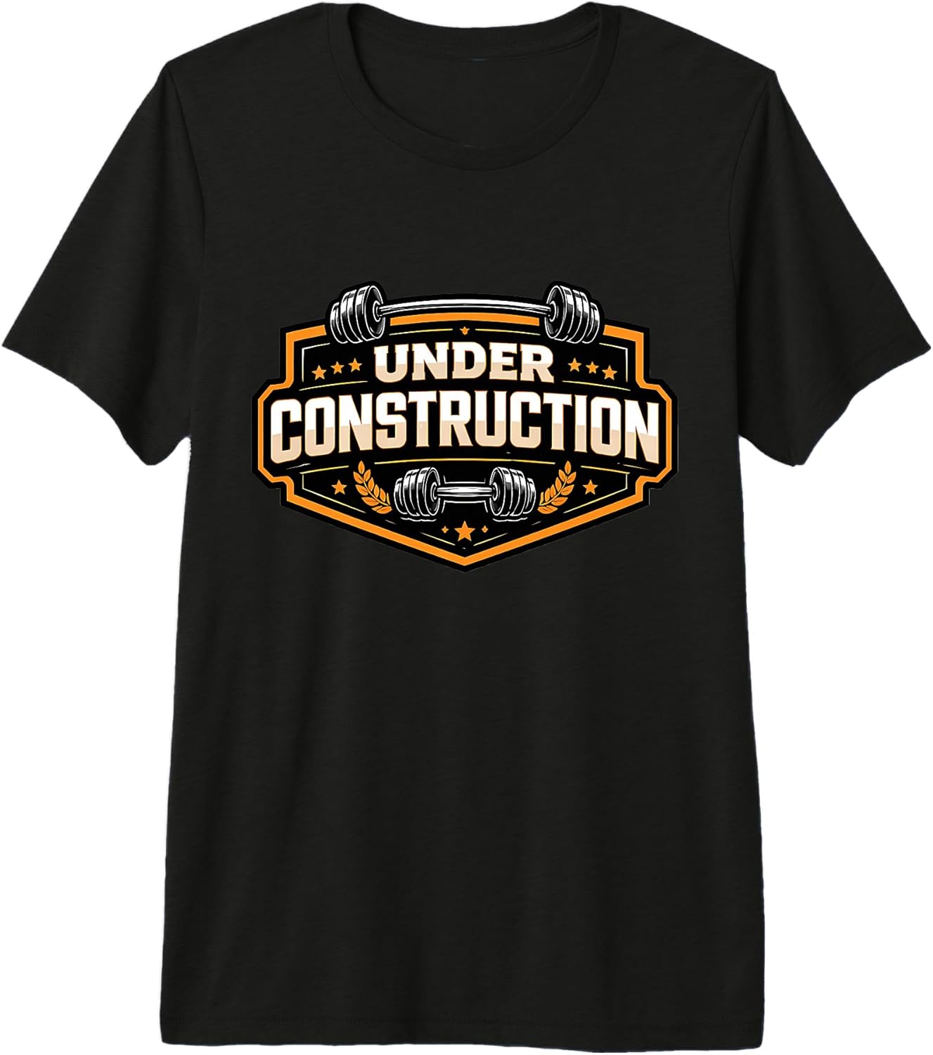 Under Construction Gym Workout Merch