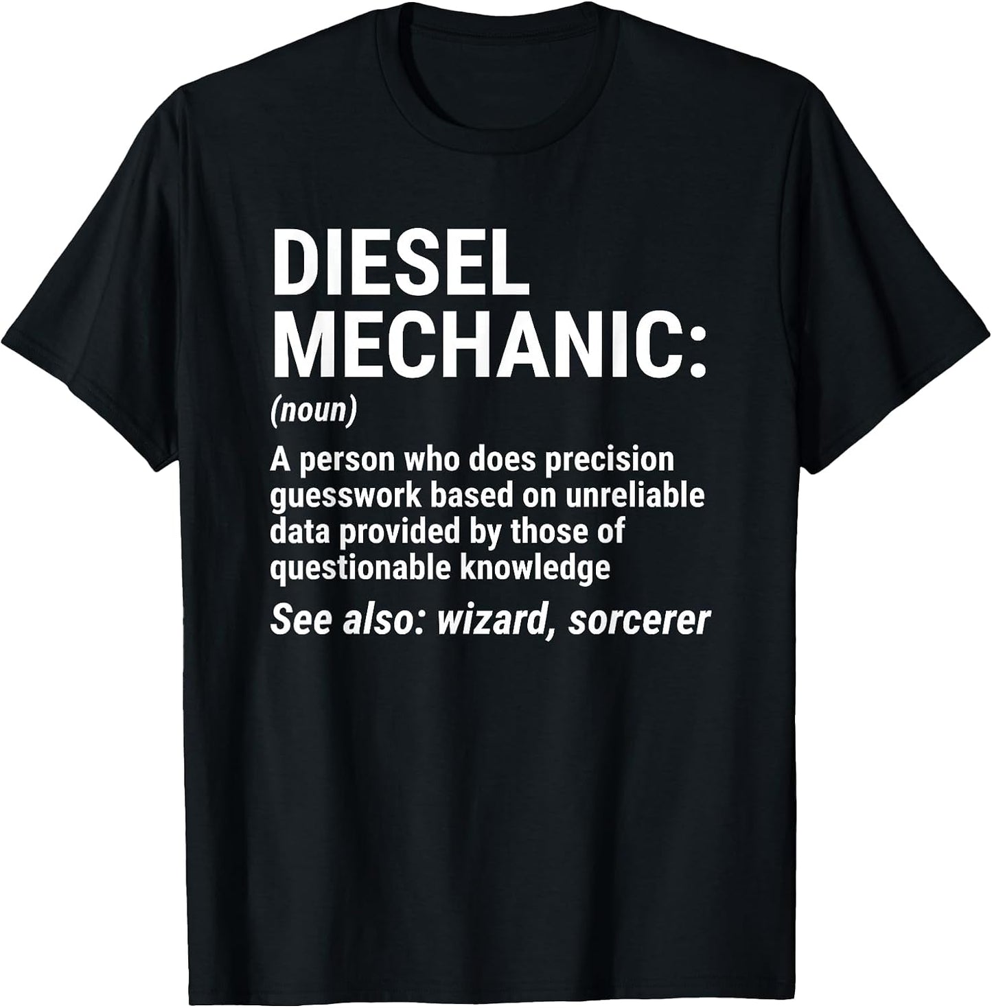 Diesel Mechanic Definition Funny Mechanic Gifts