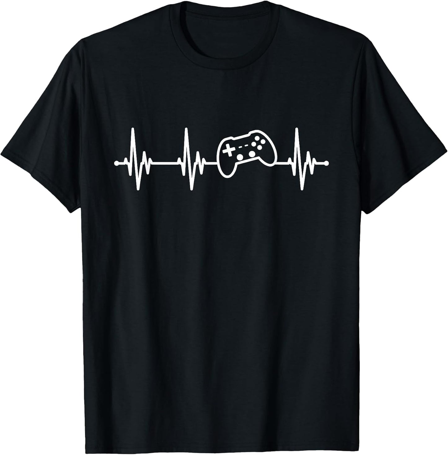 Heartbeat Gaming Controller Gamepad Gamer T-Shirt