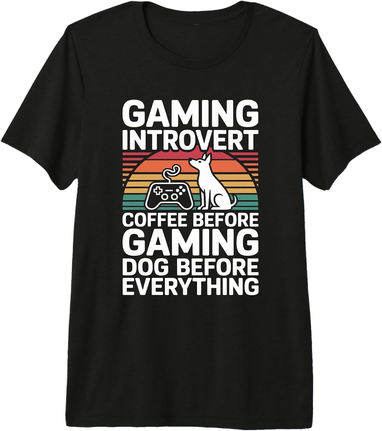 Introvert Dog Lover Coffee Before Dog