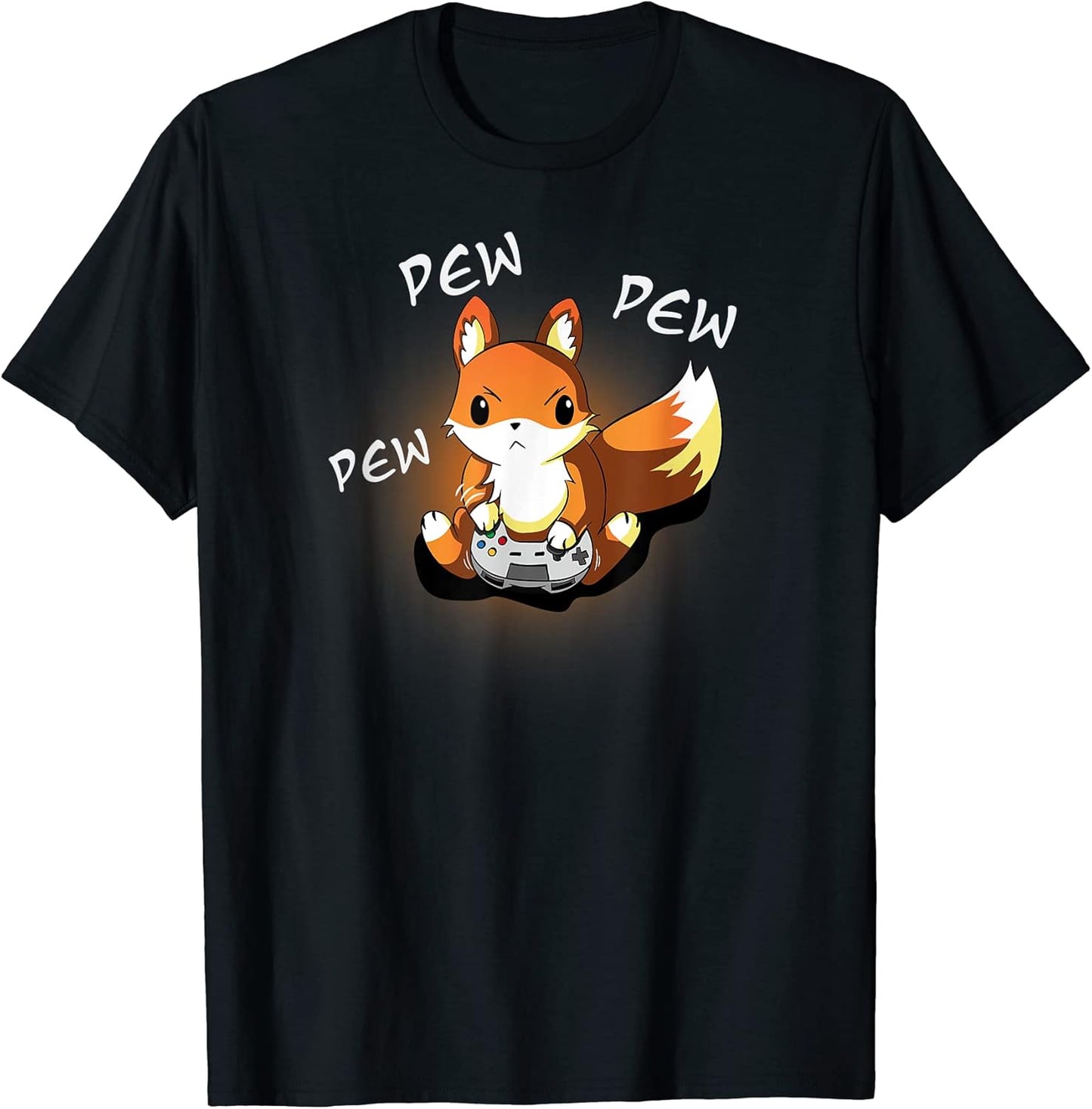 Mad Gamer Fox Kawaii Anime Gift and Shirts