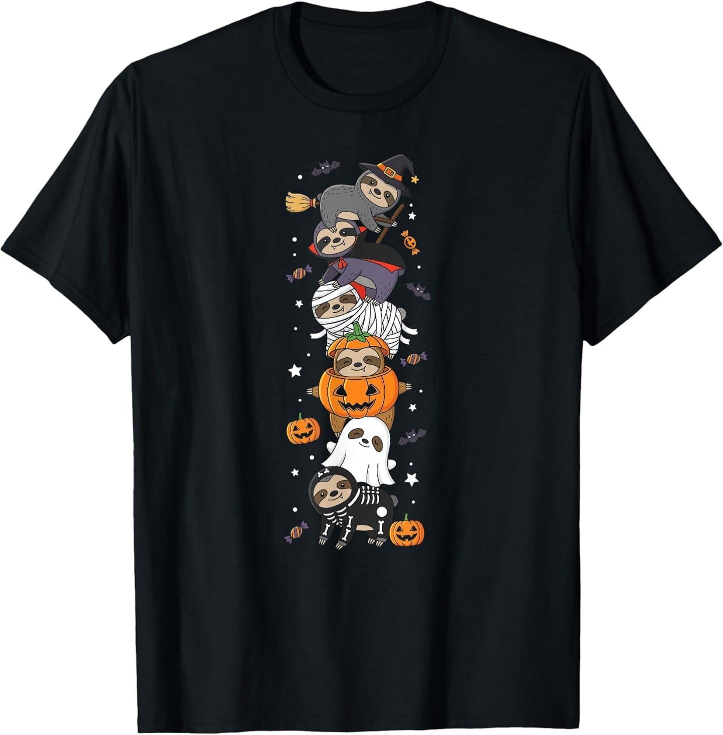 Sloth Lovers Halloween Skeleton Mummy Outfits