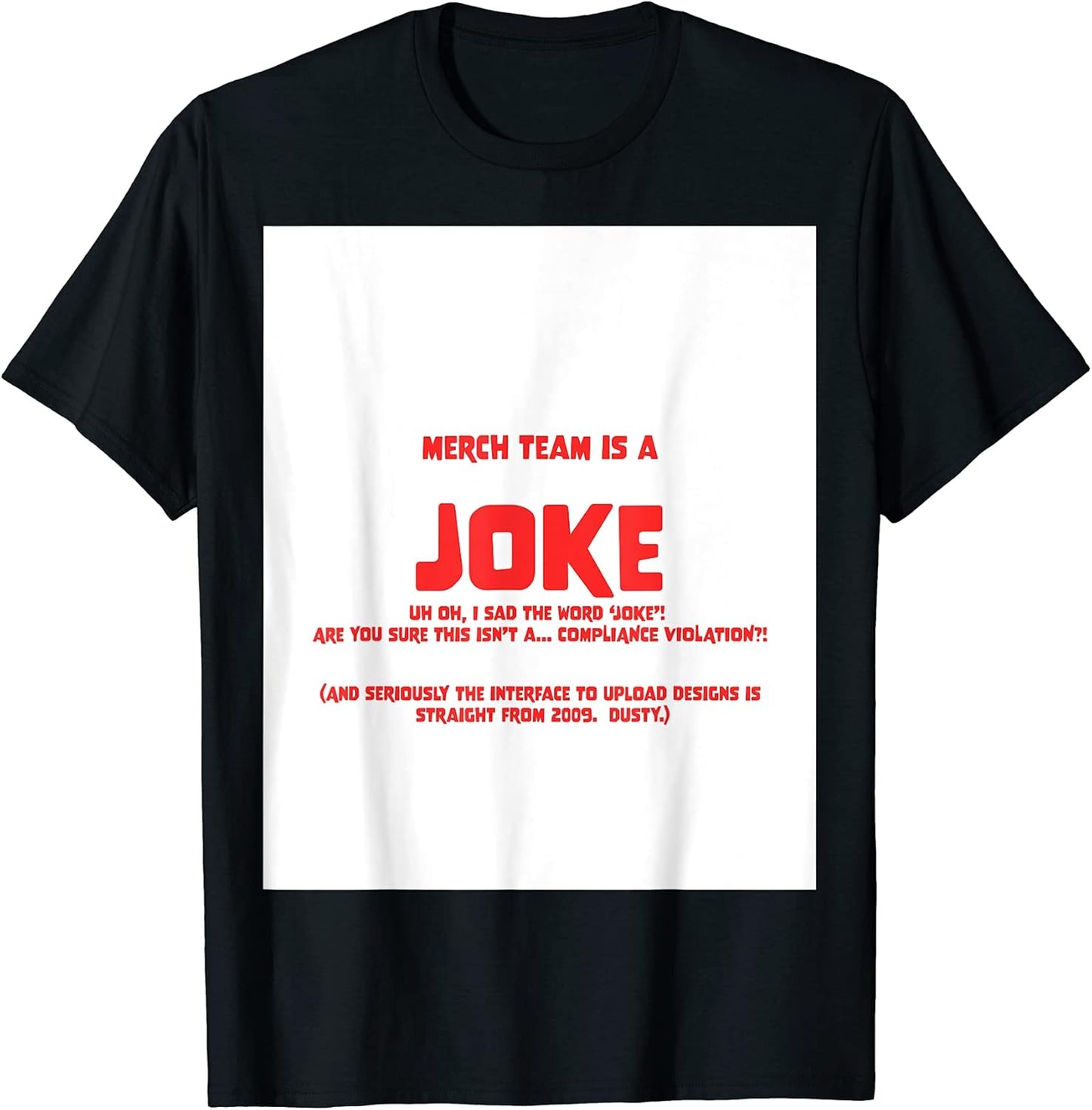 merch Team is a sad joke