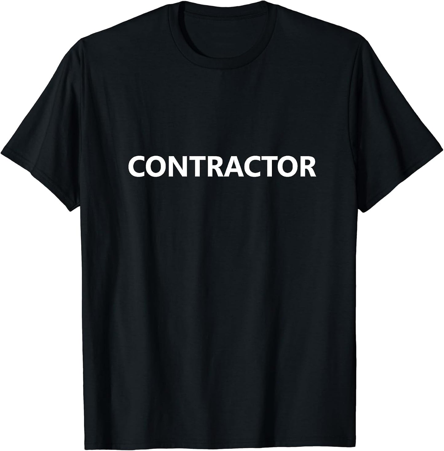 Contractor Independent General Utility Work Staff Uniform T-Shirt
