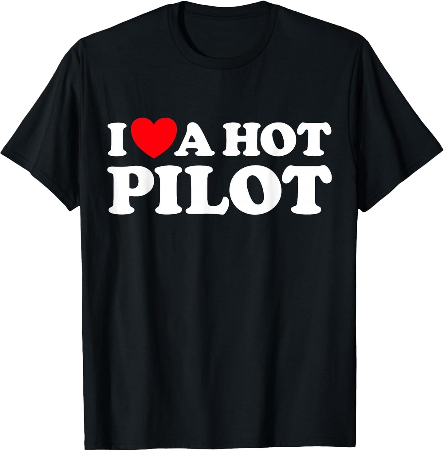 I Heart Hot Pilots Fun Plane Trip Fan Designs