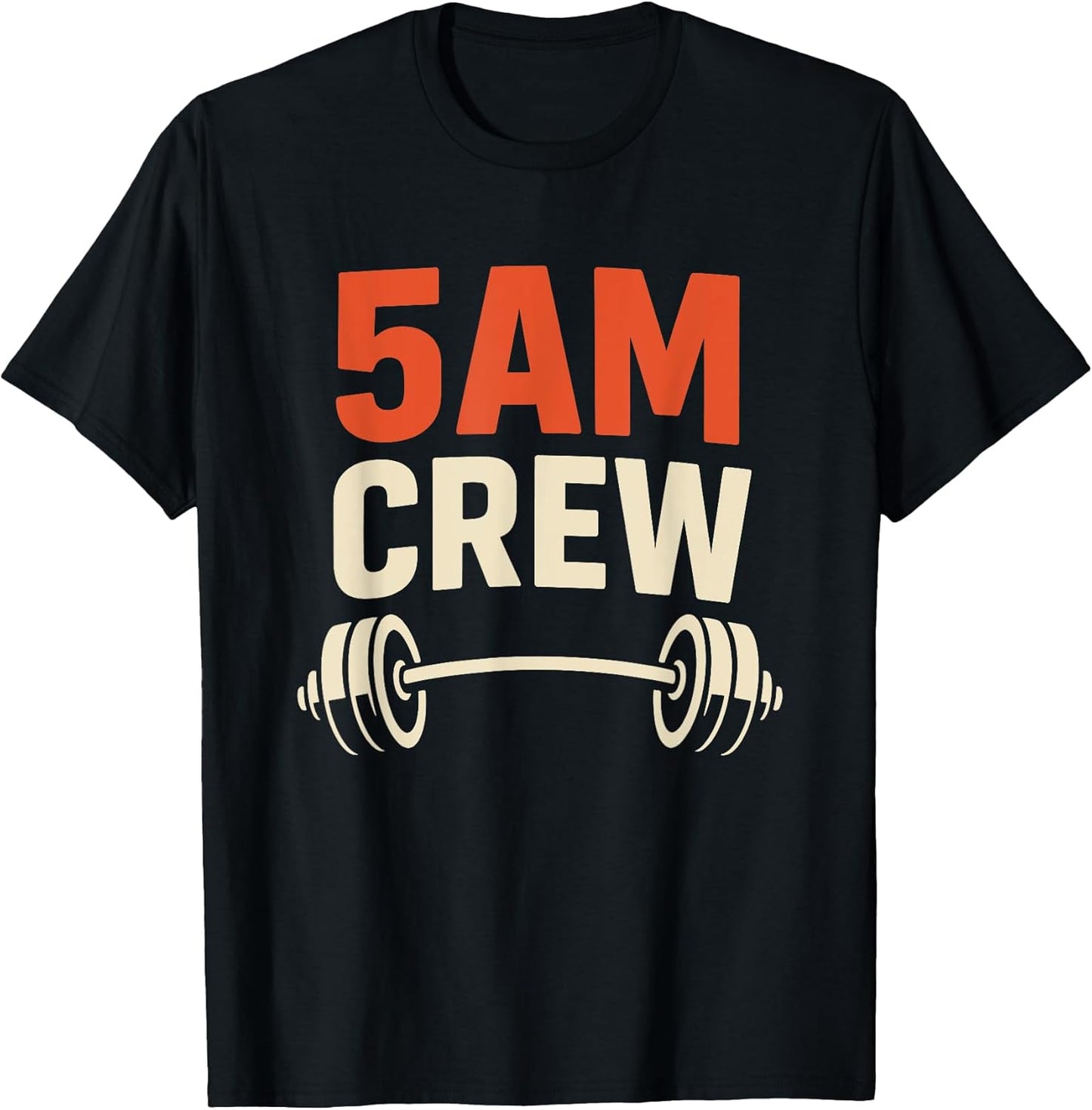 5AM Crew Workout Gym Vintage Motivation Fitness Matching T-Shirt