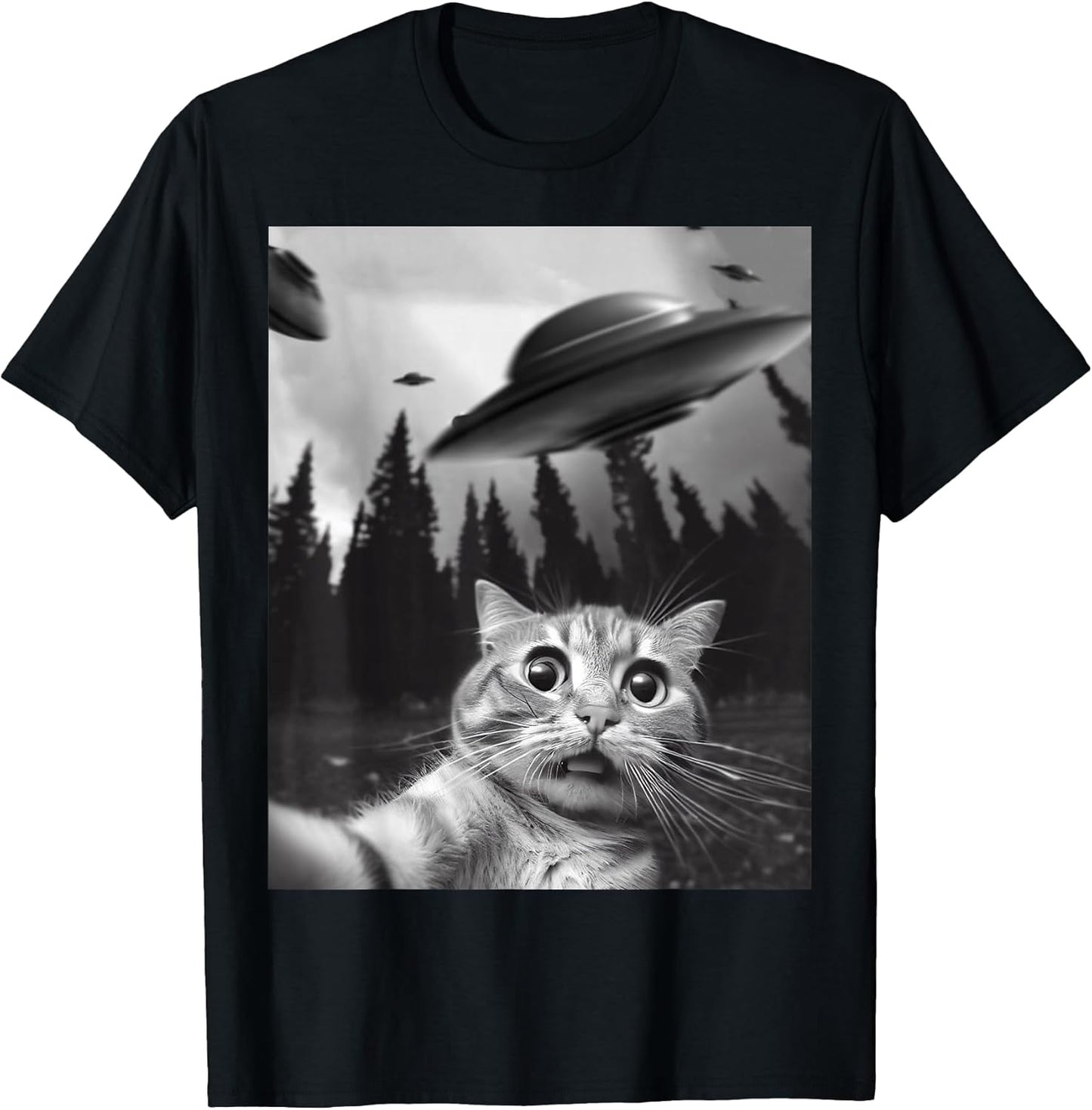 Funny Alien Cat Selfie Shop