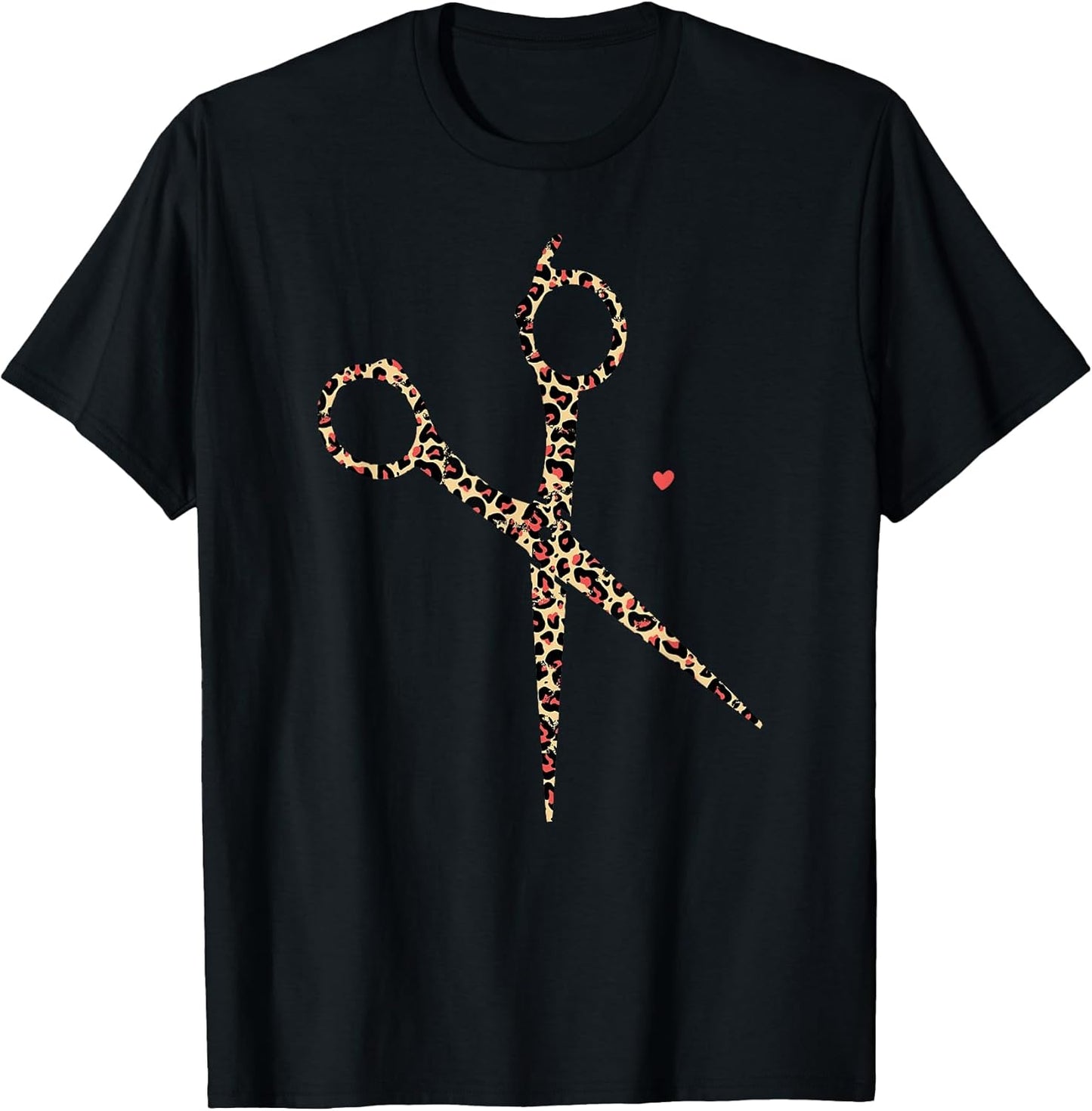 Hair Stylist Hairdresser Cheetah Leopard Scissors
