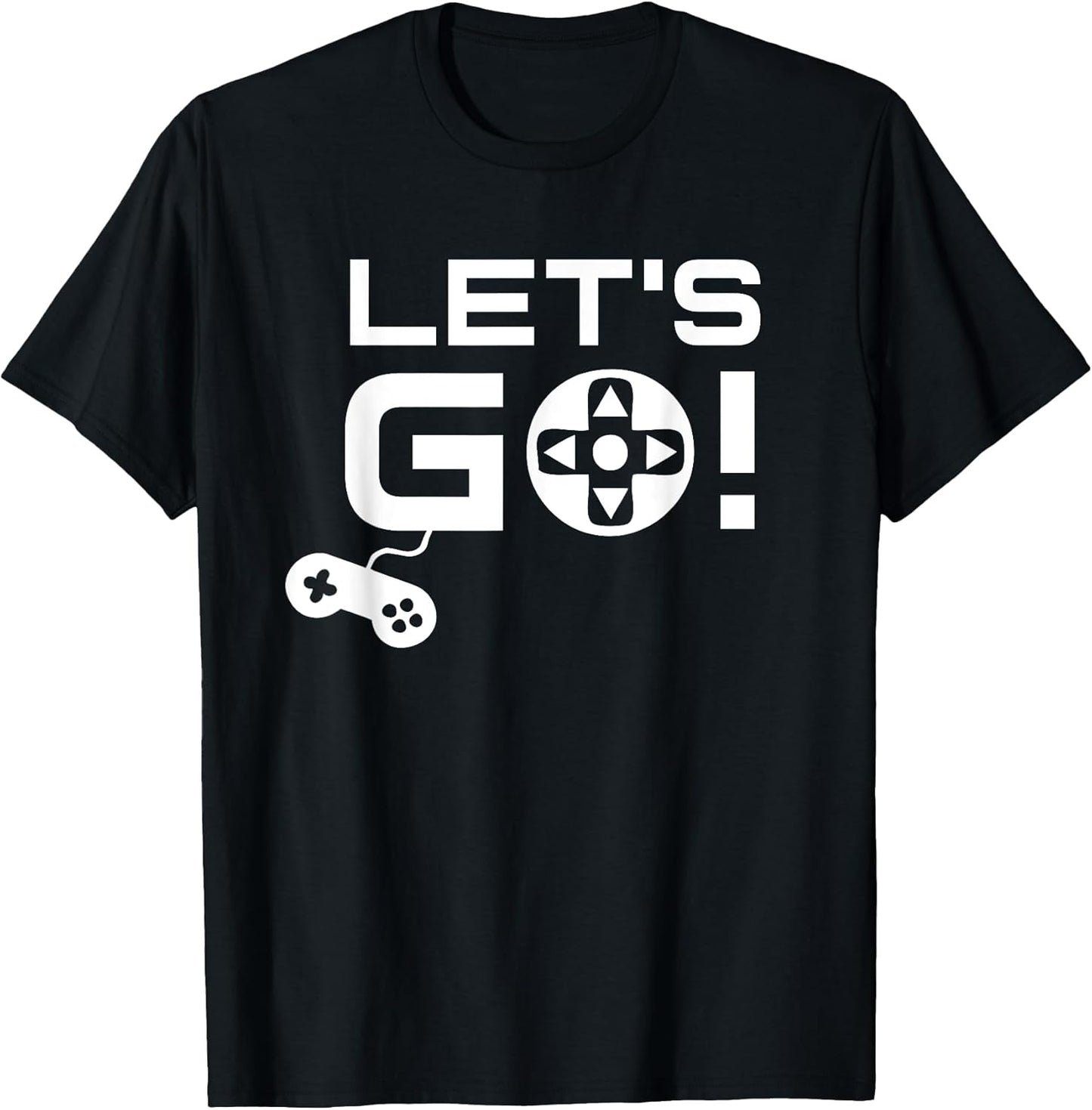 Gaming Controller Let's Go Gamer T-Shirt
