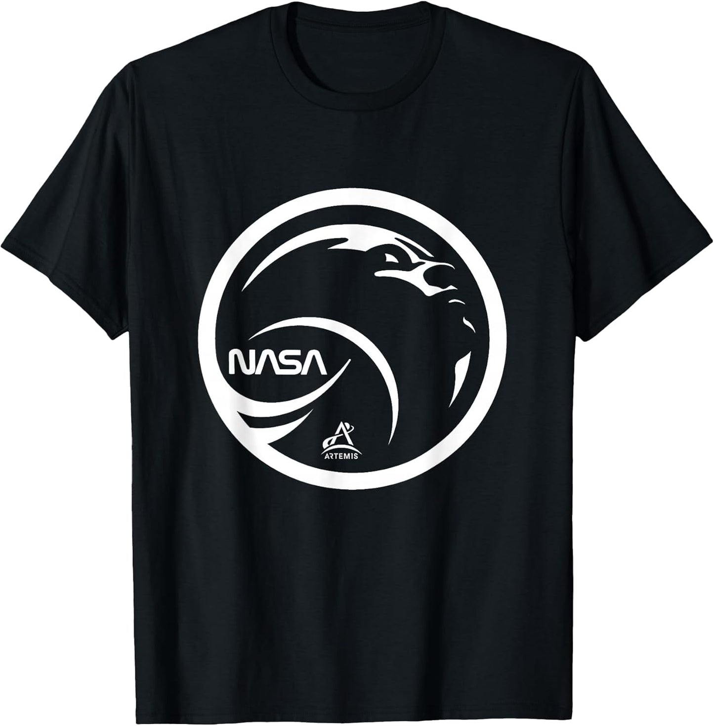 NASA Artemis Woman Logo White