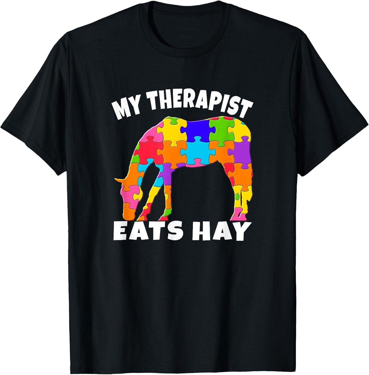 MY THERAPIST EATS AUTISM AUTISTIC NOVELTY MERCH
