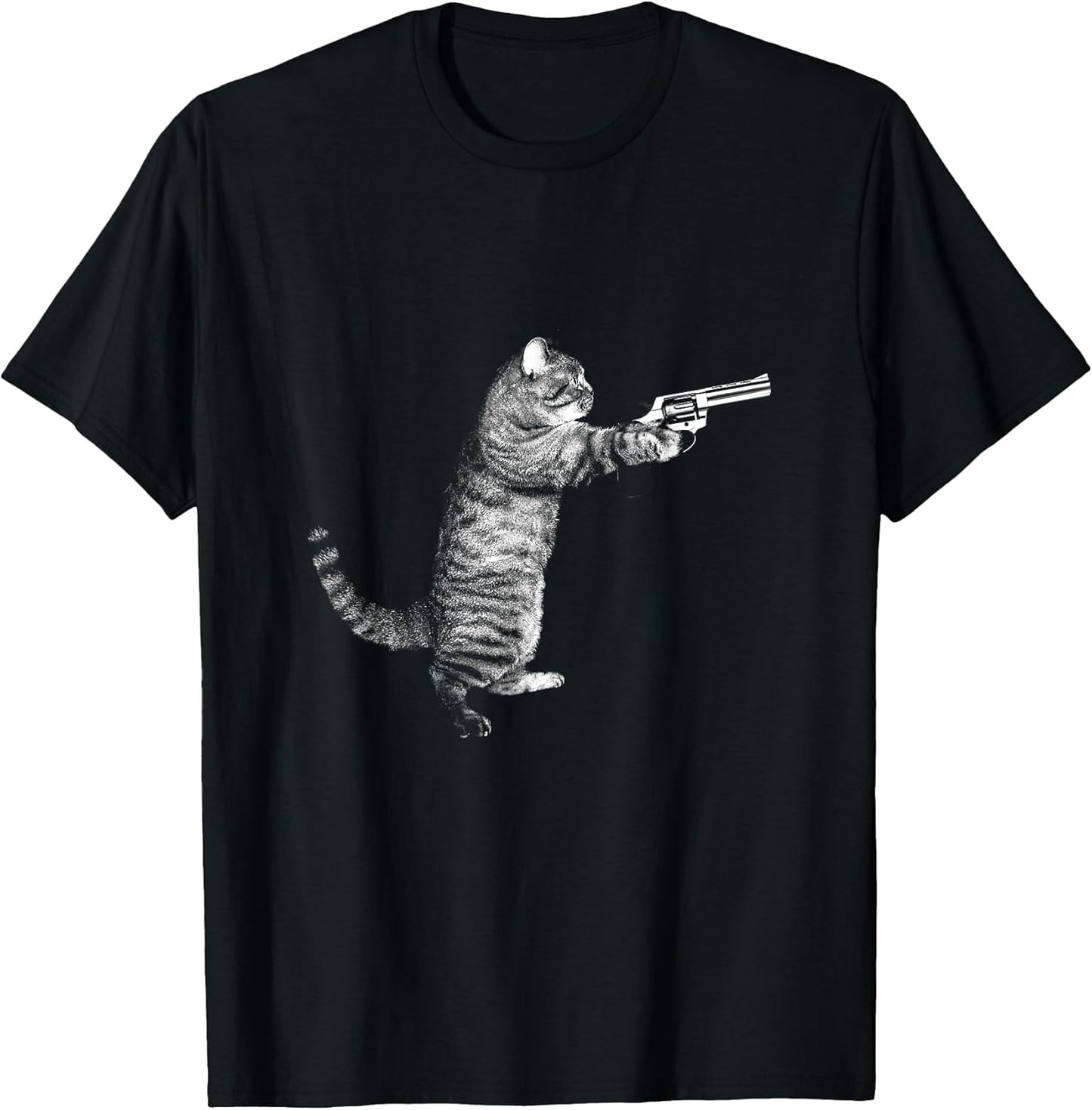 Cat and Gun Tee