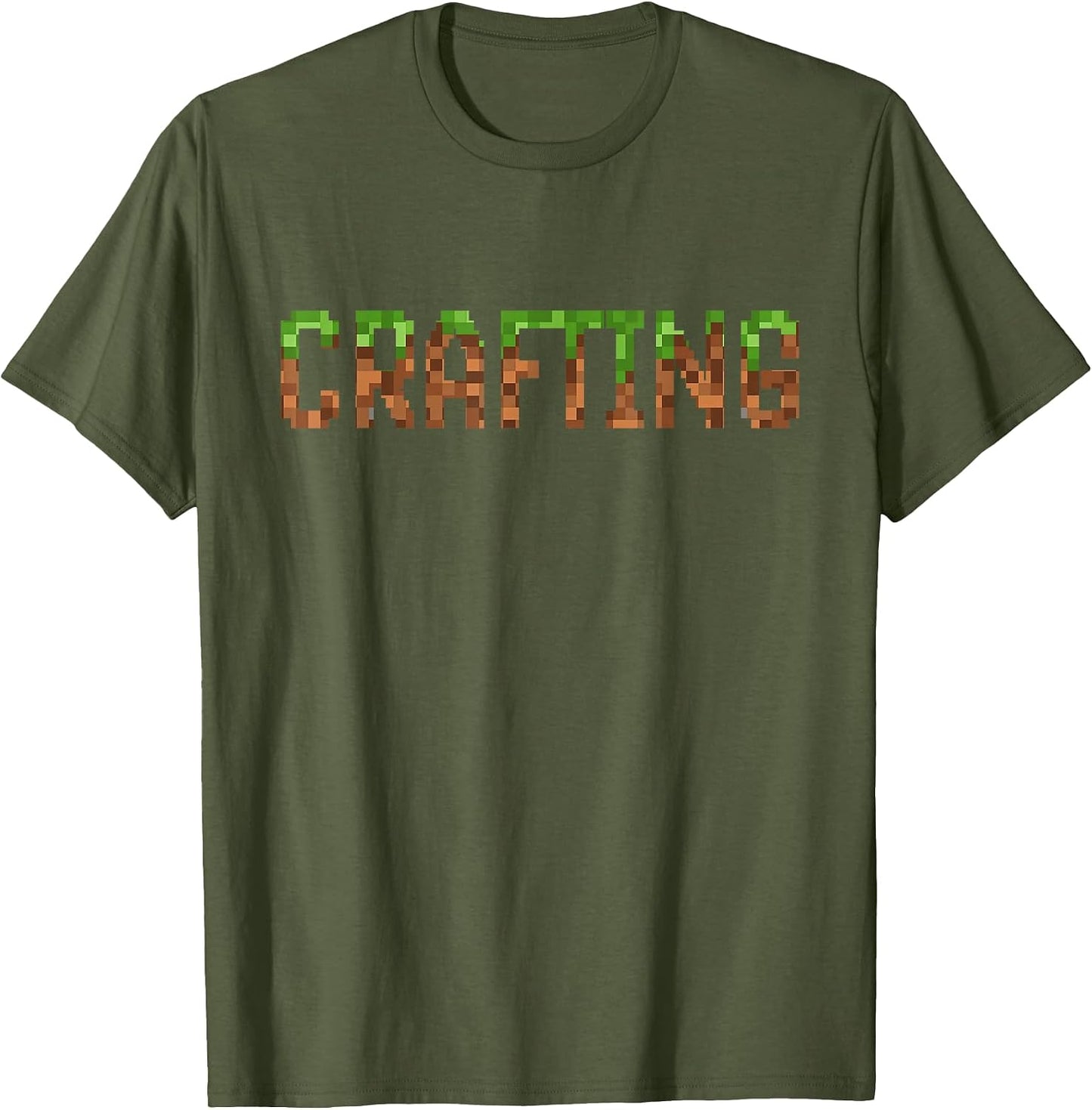 Video Gamer, Retro Game Craft, 8bit Pixel Art Mine