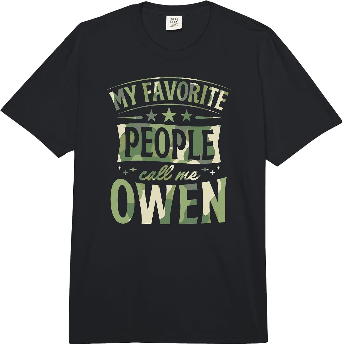 Camo Personalized Boys Name Back To School Merch