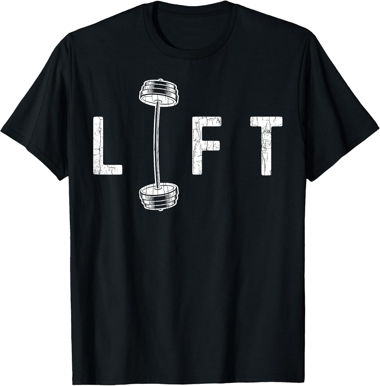 Lift Funny Gym Inspiring Motivational Graphic T-Shirt