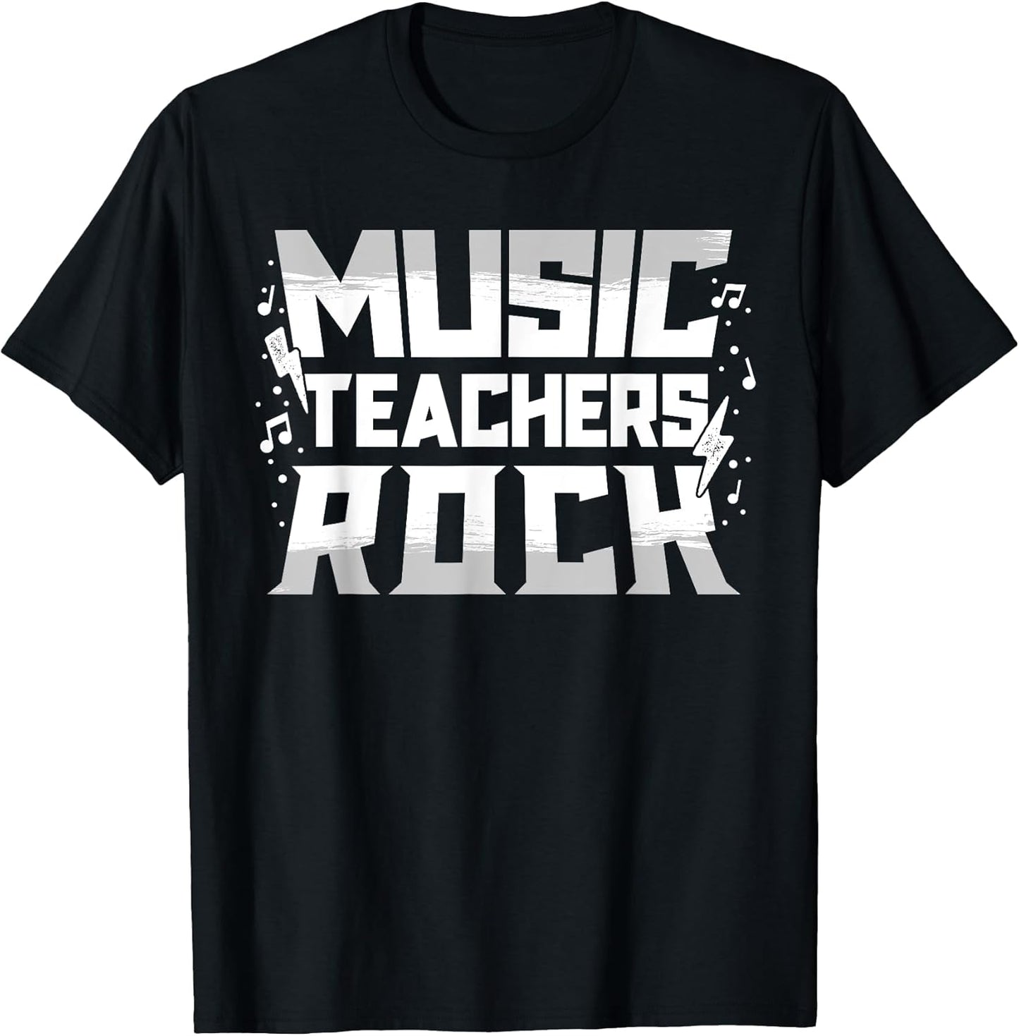 Music Teachers Rock School Appreciation Gift Choir Band Men Women Girls Kids T-Shirt
