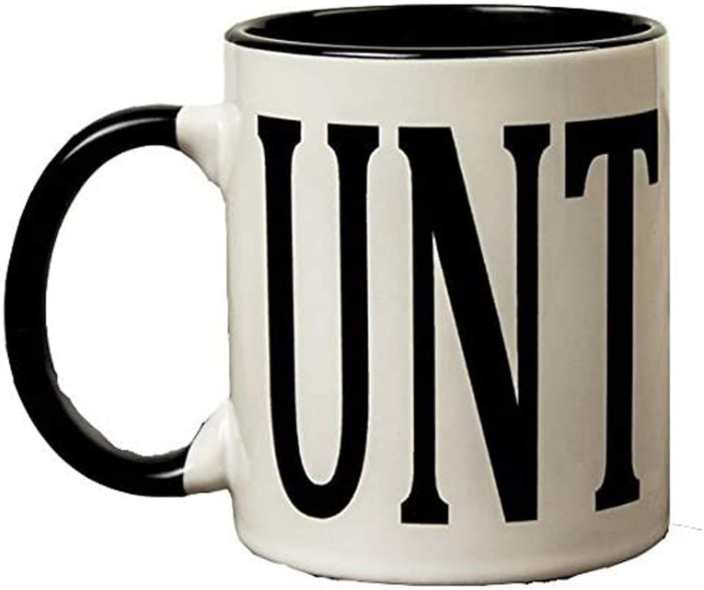 11 ounce UNT with black handle Coffee Mug - Custom Coffee/Tea Cups - Dishwasher and Microwave Safe