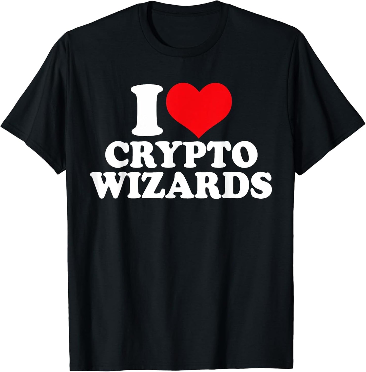 Funny Matching I Love Crypto Wizards Man Woman