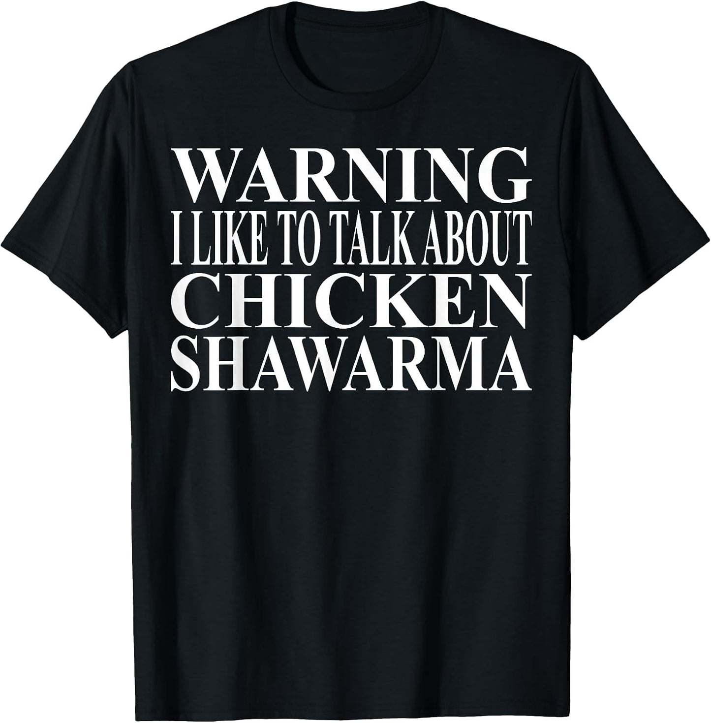 Cool Chicken Shawarma Humor Quote Merch