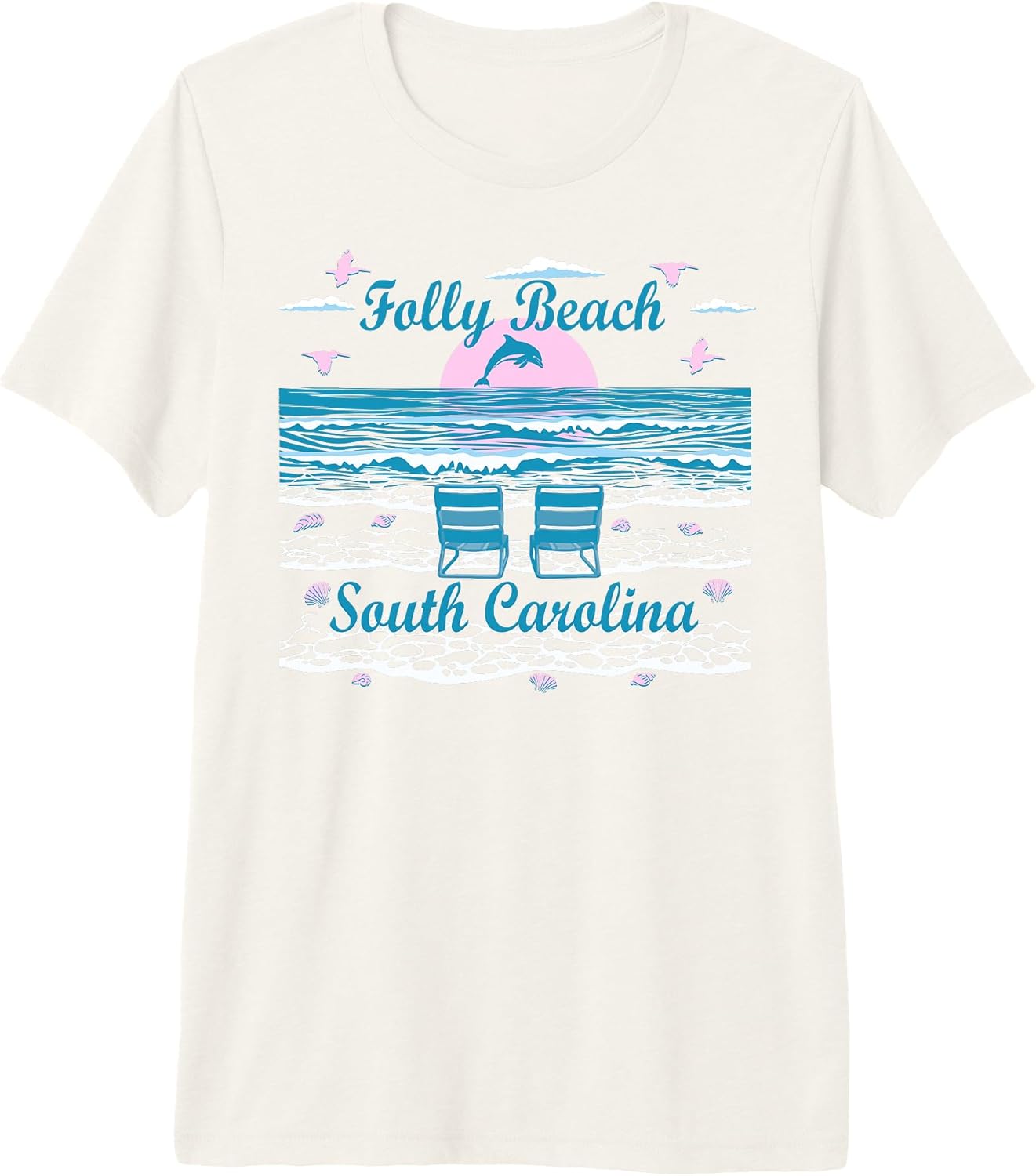 Folly Beach South Carolina Beach Vacation Art