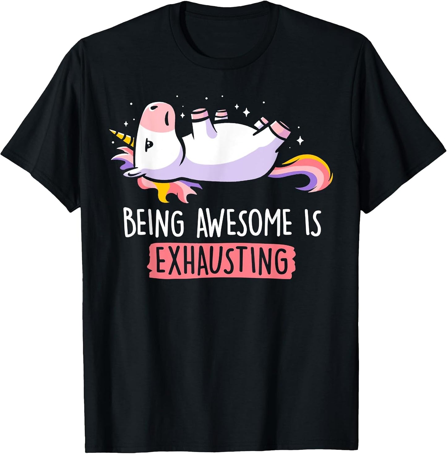 Being Awesome Is Exhausting Retro