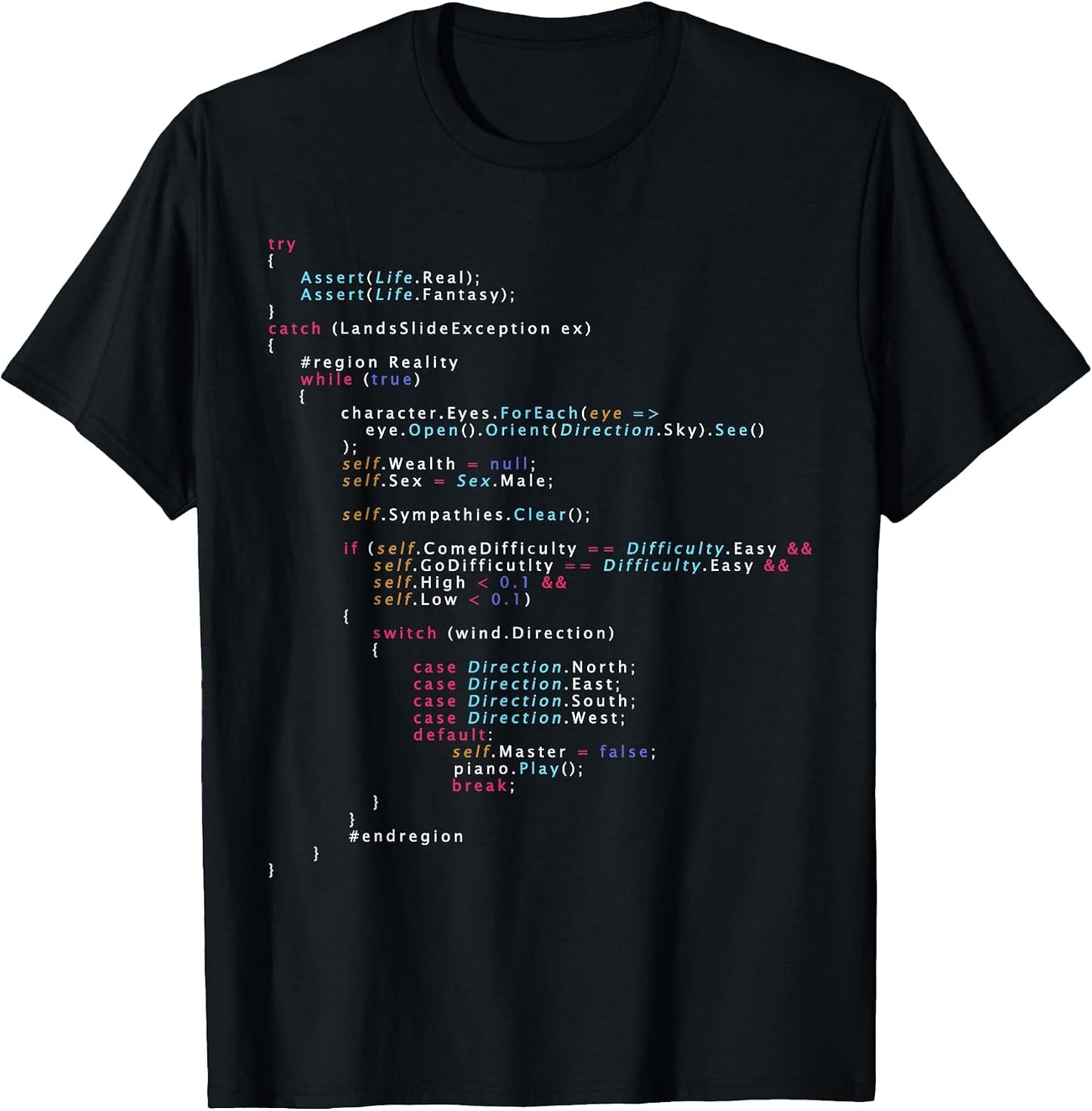 Programming and Coding Syntax Tees