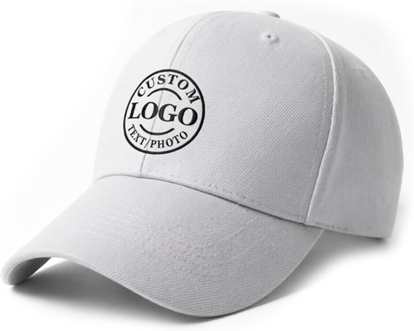 Bulk Custom Hat for Men&Women Customized Baseball Cap Personalized Hats Design Your Own Add Your Logo Photo Text-Made in USA