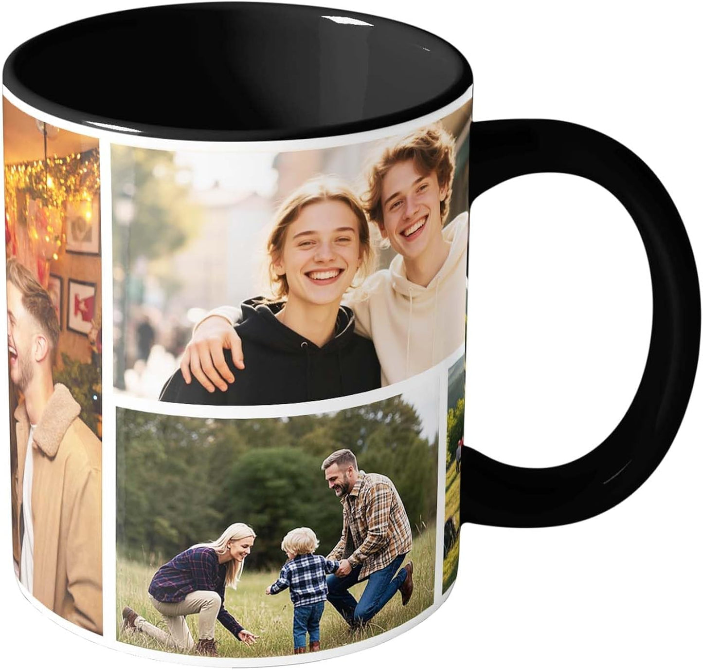 Custom Mug, Customized 15oz Photo Coffee Mug Personalized 11 Oz Ceramic Mug with Photo, Taza Personalizadas for Men Women Family