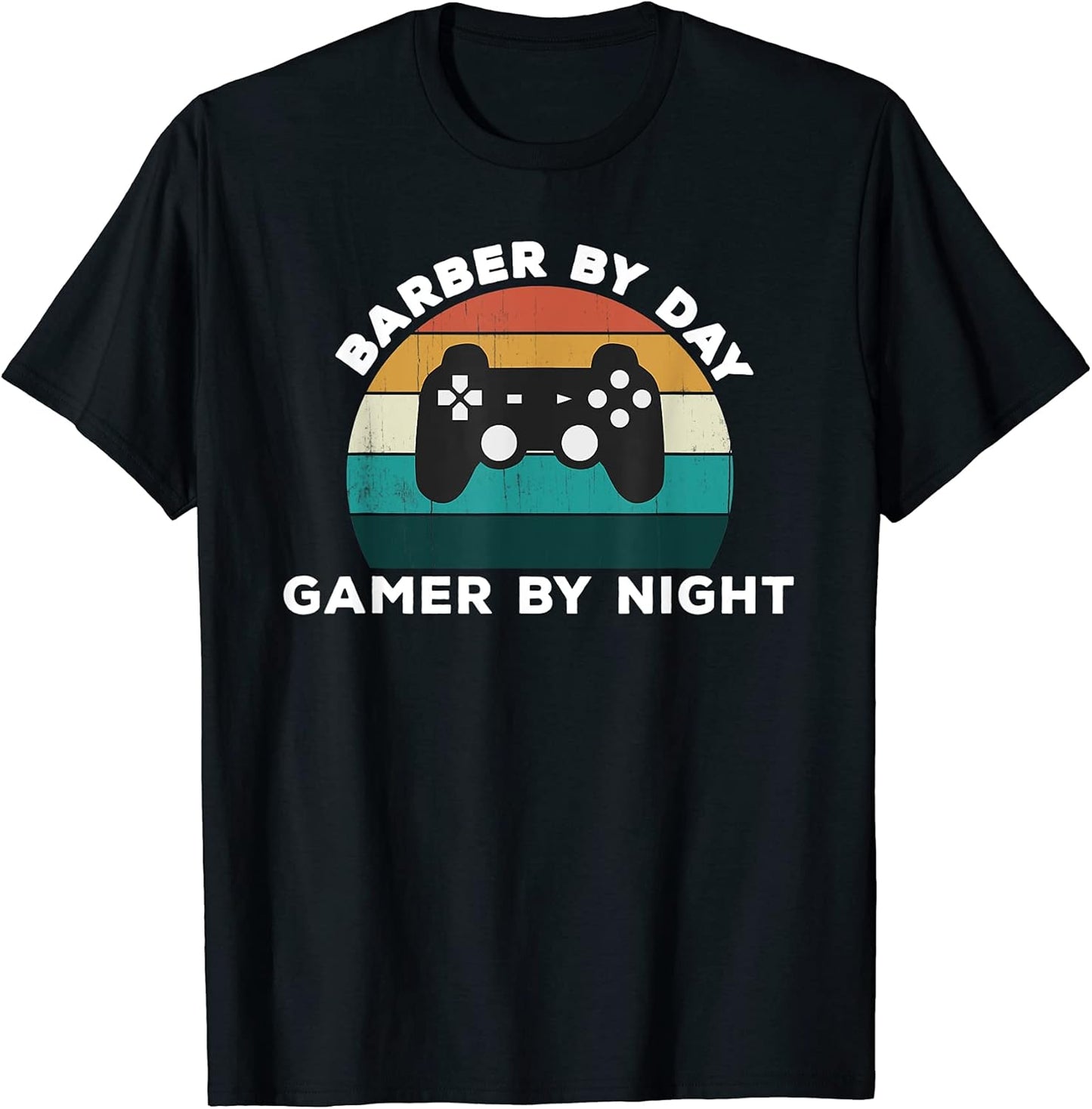 Funny Barber Gamer Job Joke