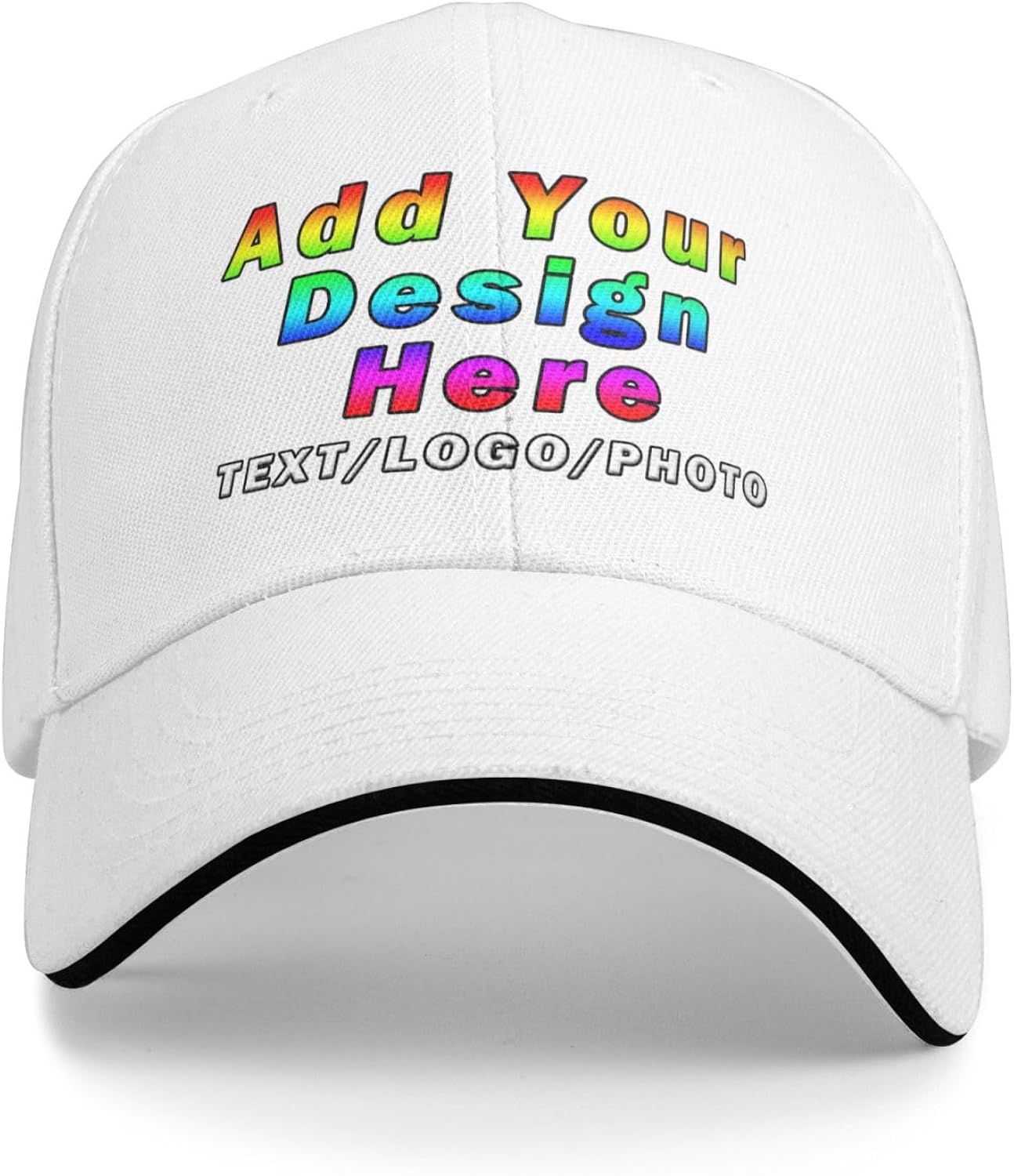 Custom Hats for Men Add Your Text/Logo/Image Design Your Own Personalized Trucker Hat