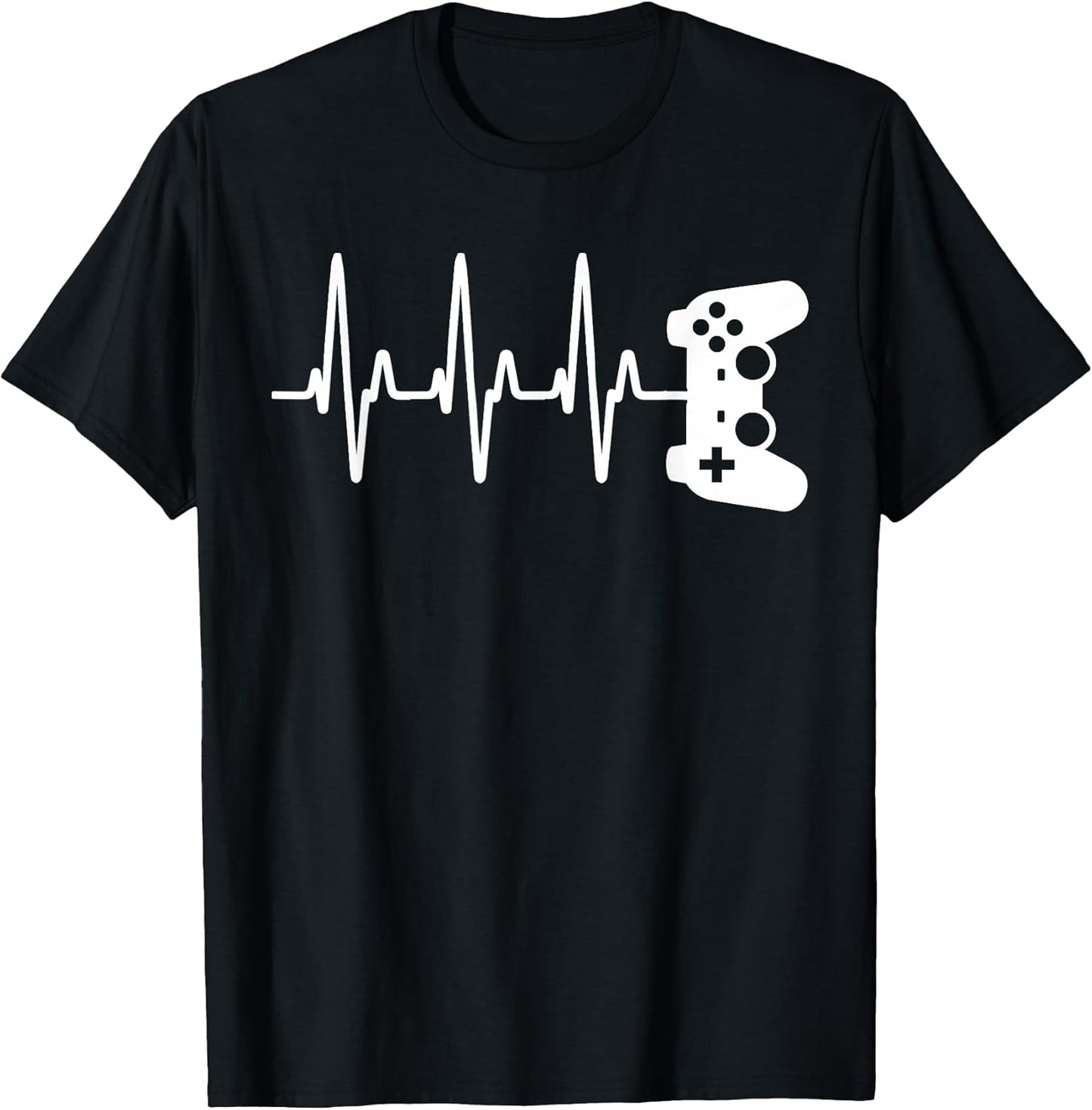 Funny Video Gaming Pc Gamer Heartbeat T-Shirt