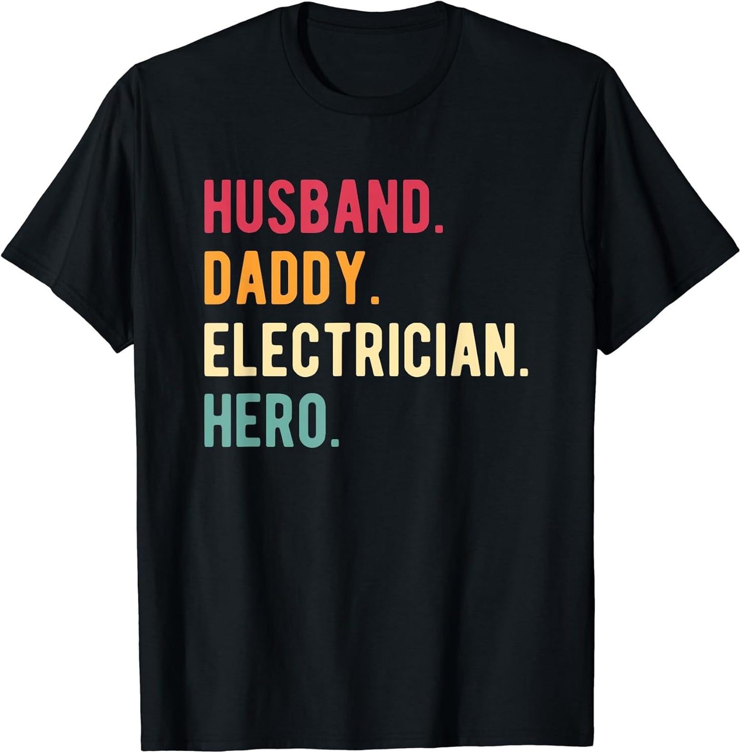 Funny Electrician Dad Shirt By HCM