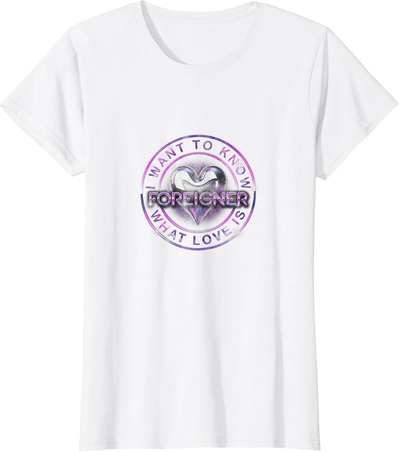 Music Rock Band 'What Love is' American Song Lyric PAPL2681 T-Shirt