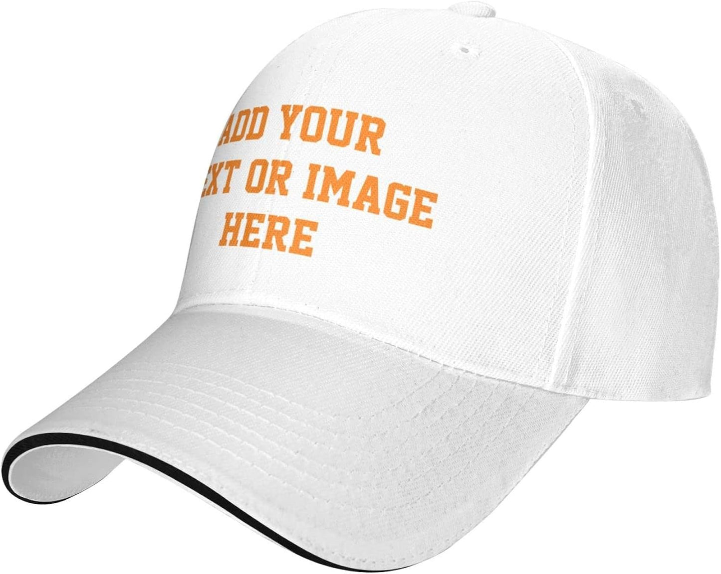 Custom Hat Personalize Add Your Text Logo Or Image Custom Baseball Cap Trucker Hats for Men & Women