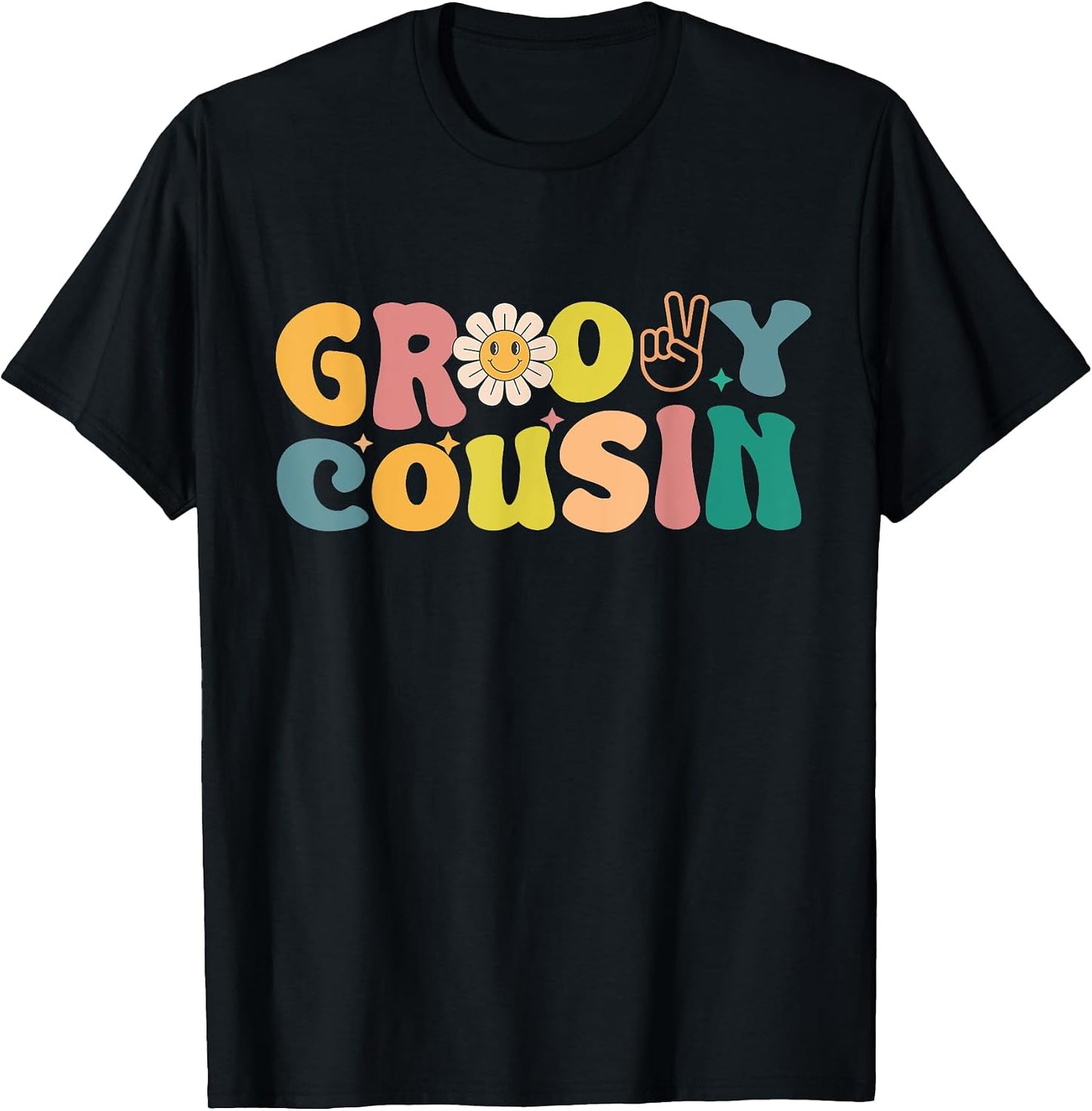 Groovy Retro Birthday Family Matching Merchs