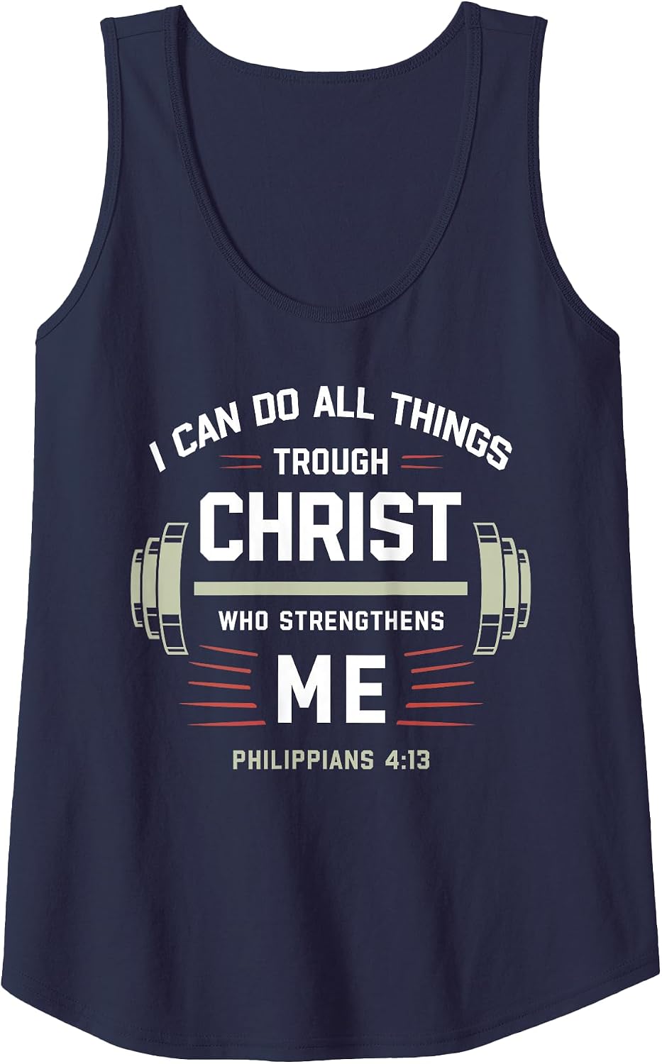 Phil 4:13 Bible Verses, Christian Workout Gifts