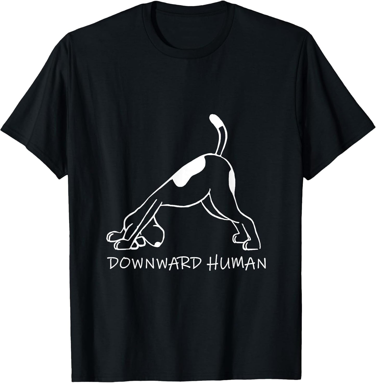 Downward Human Dog Funny Yoga Lover Pet Gift