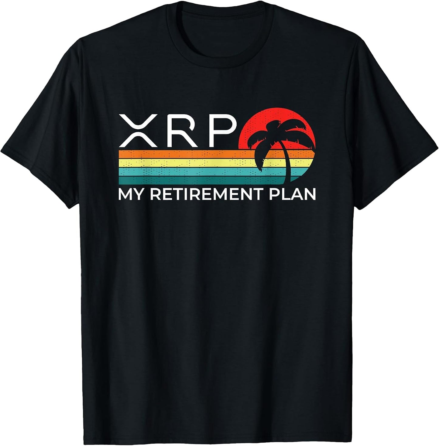 XRP Retirement Palm Crypto Tees for Men Women