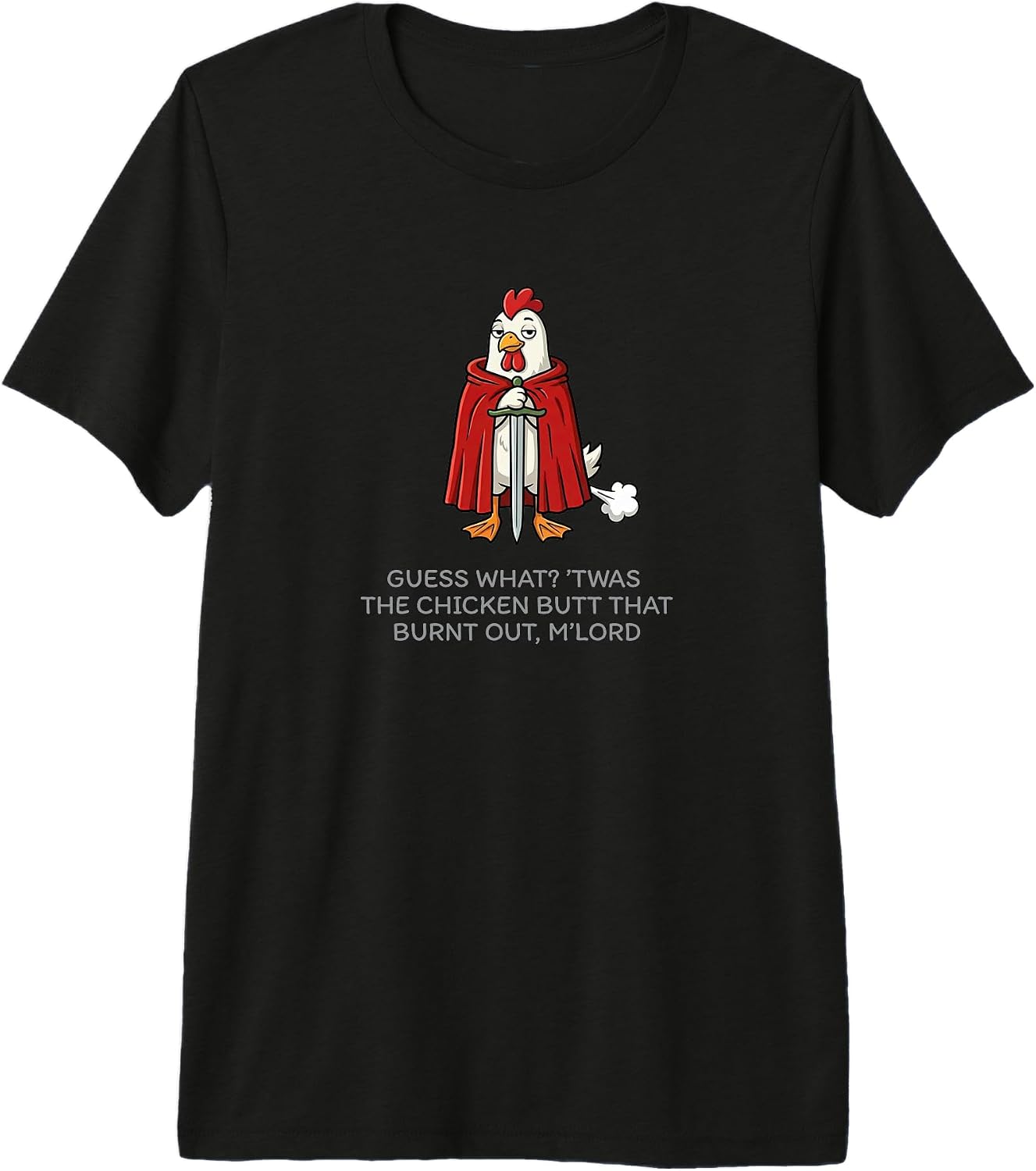 Sarcasm Humor Funny Medieval Chicken Fantasy Co