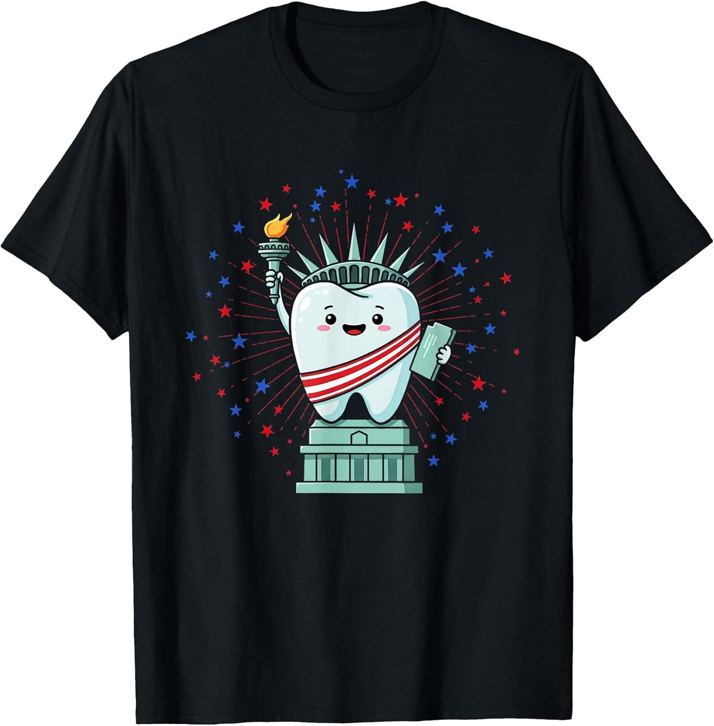 4th Of July Dental Patriotic American Flag
