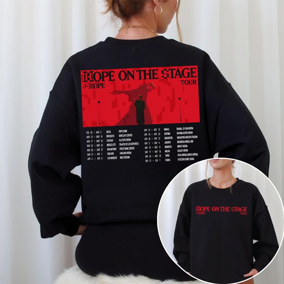 J-Hope Hope On The Stage Tour Sweatshirt, Hope On The Street Shirt