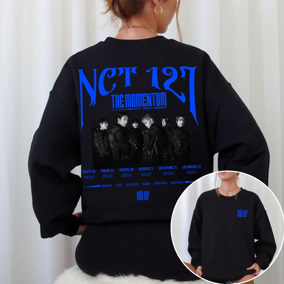NCT 127 The Momentum Tour 2025 Sweatshirt, NCT 127 Walk